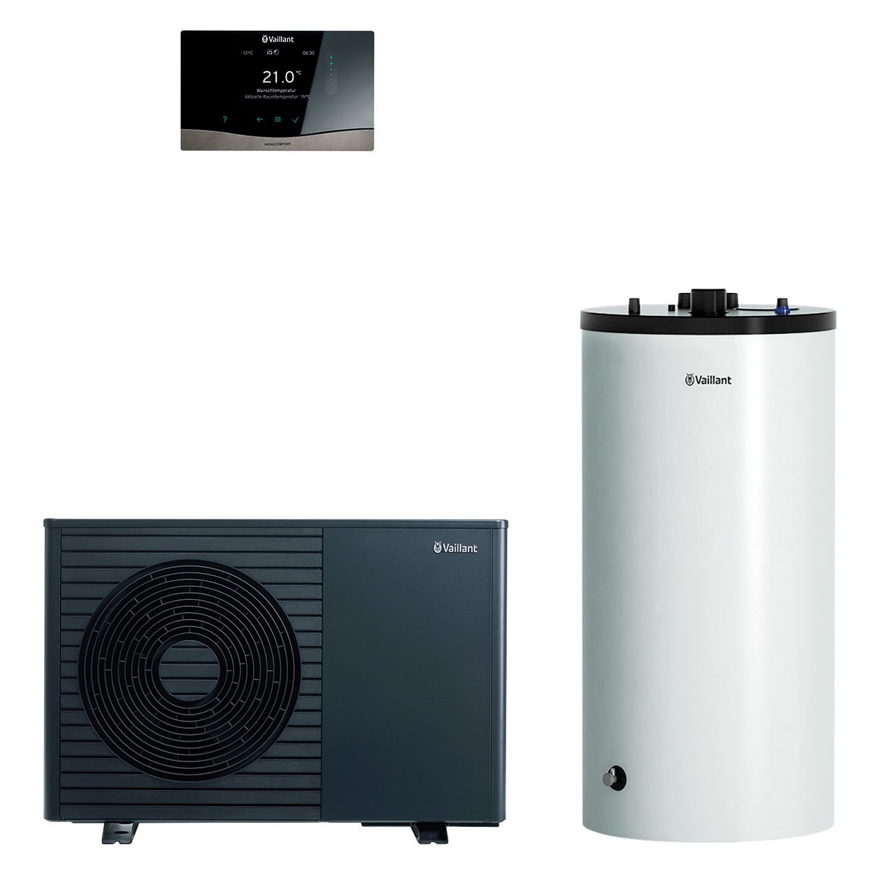 VAILLANT Paket 4.1304 aroTHERM pro /7.1 VWL 75/7.1 A 230V mit VIH RW 200/2 B