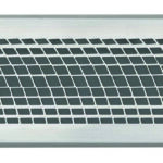 VAILLANT Design Abdeckblende rechteckig Vortex Edelstahl