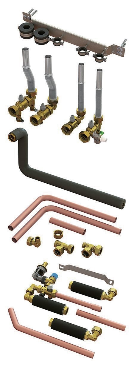 Vaillant VAILLANT Anschlusskonsole flexoCOMPACT mit integrierter Befüllstation