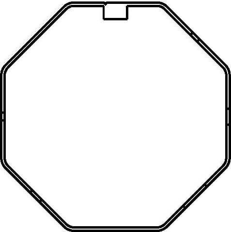 DELTA DORE Telesk.-Achtkantstahlwelle SW60 1,1m-1,85m verz 4040