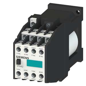 Siemens Siemens Dig Industr. Hilfsschütz 62E, 6NO+2NC, 24VDC 3TH4262-0BB4