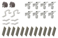 VAILLANT Set Basis für 1. Reihe /3 Flachdachsystem, O/W 10 Grad für 2 Module