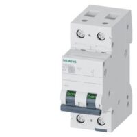 Siemens Dig Industr. LS-Schalter C2A, 2-polig 5SL6202-7
