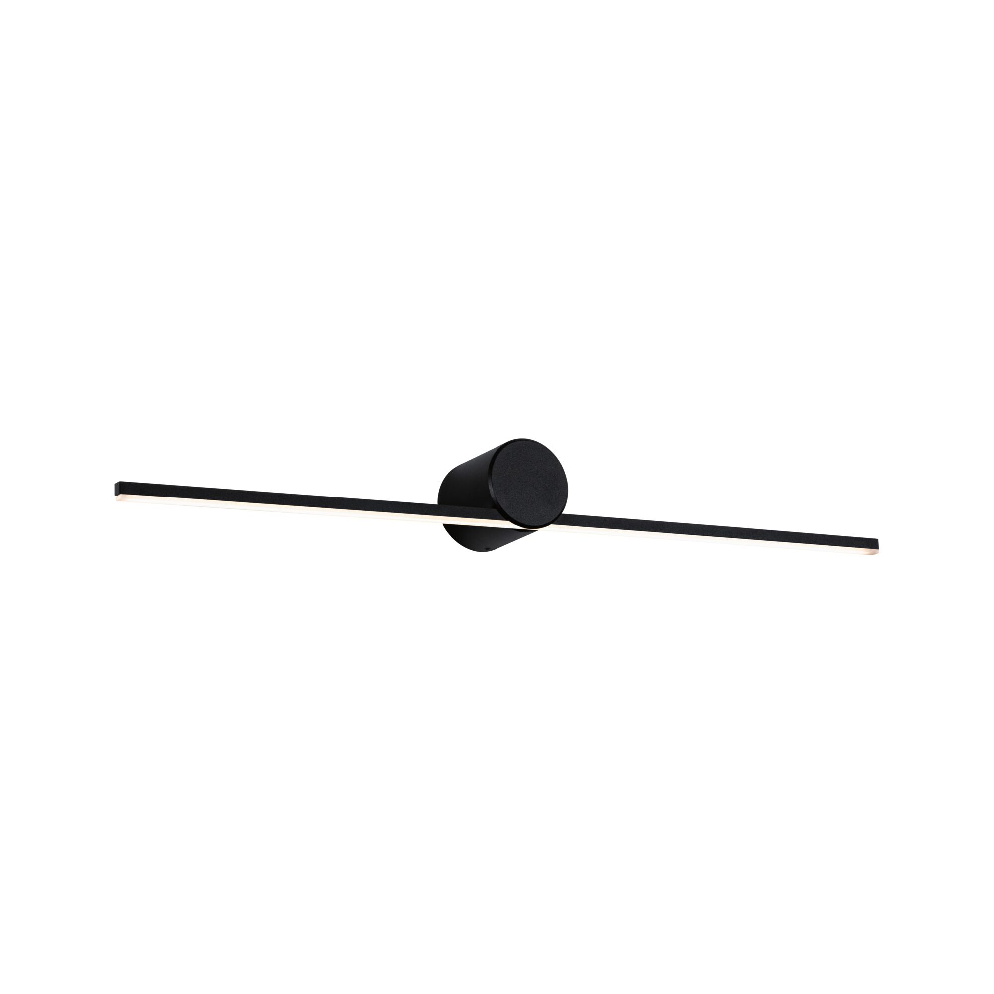 Paulmann PAULMANN LED-Spiegelleuchte 6W 3000K schwarz Sava 754.11 300lm