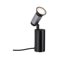 PAULMANN LED-Strahler 20W 1LED schwarz GU10 Runa 795.21 schwarz matt Aluminium IP20 164x55x50mm