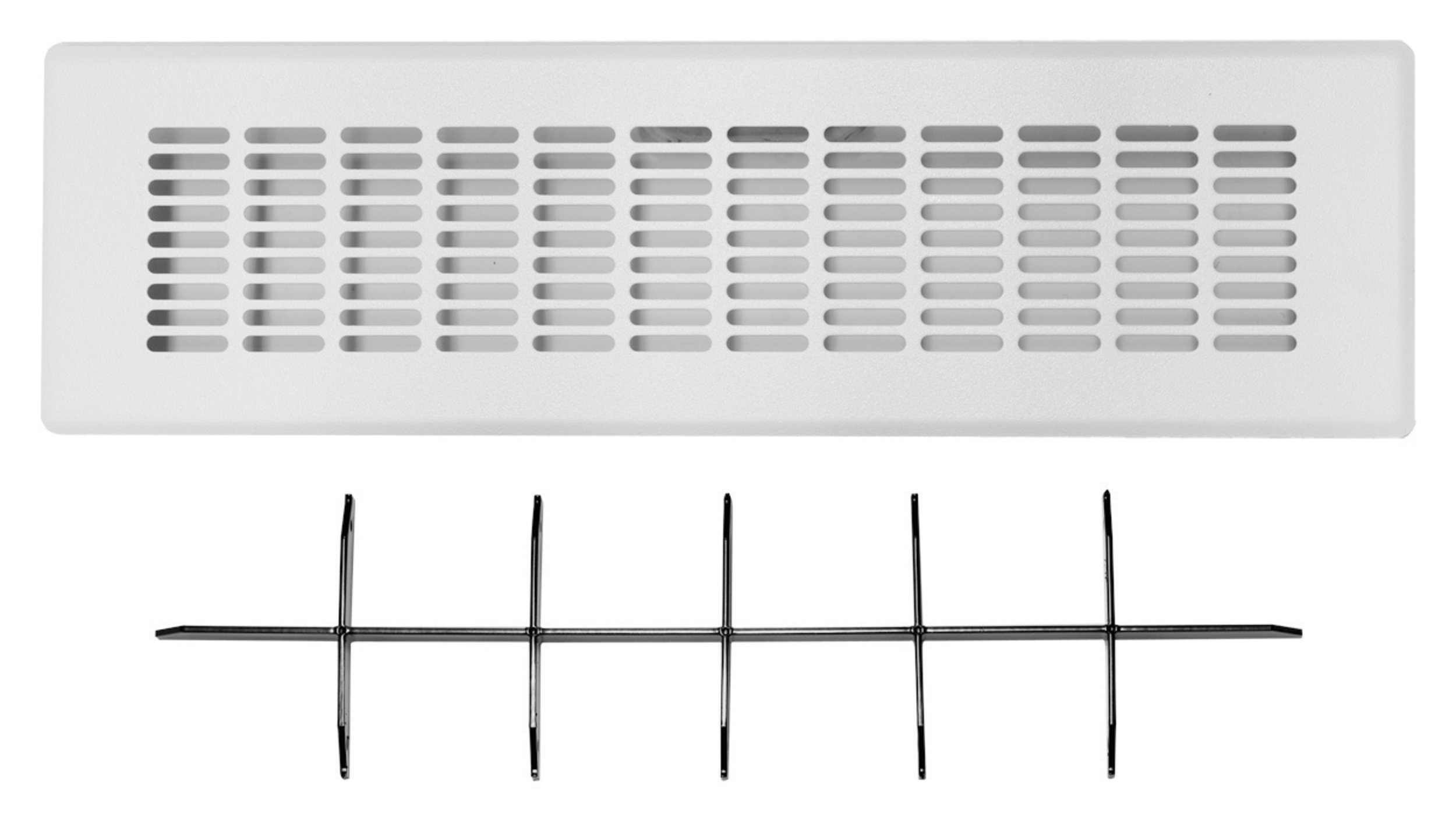 VAILLANT Zuluftgitter für Boden-/Wandauslass Langloch weiß