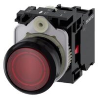 Siemens Dig Industr. Drucktaster 1Ö, 24VAC/DC 3SU1102-0AB20-1CA0