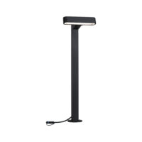 PAULMANN LED-Pollerleuchte 7,5W IP65 Aluminium ITO 945.46 3000K 450lm anthrazit Kst_opal