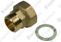 VAILLANT Adapter, G1 x G3/4 Vaillant-Nr. 0020191949