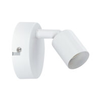 PAULMANN LED-Anbaustrahler 10W 1LED weiß Carolina 667.63 GU10 weiß matt Aluminium IP20