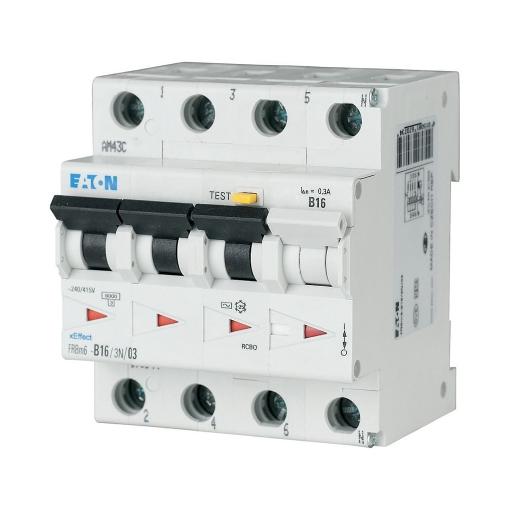 Eaton Eaton (Moeller) FI/LS-Schalter C16A 30mA FRBM6-C16/3N/003-A