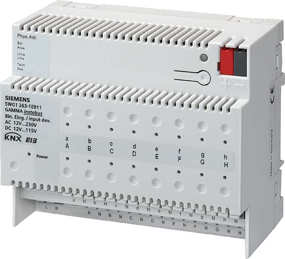 Siemens Siemens Dig Industr. Binäreingang 16x12-230V AC/DC 6TE 5WG1263-1EB11