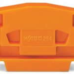 WAGO GmbH & Co. KG Abschluß-u Zwischenplatte grau 4mm dick 264-368