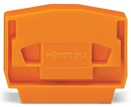 WAGO GmbH & Co. KG Abschluß-u Zwischenplatte orange 4mm dick 264-369