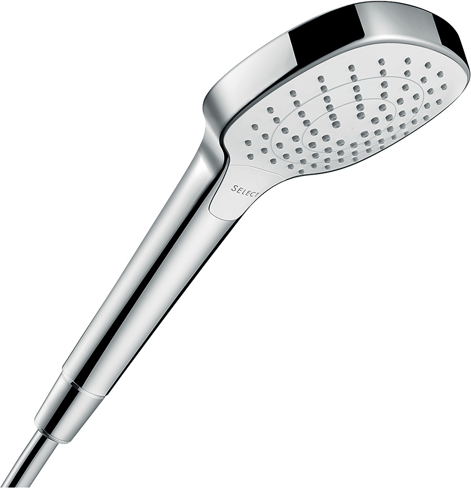 HANSGROHE Handbrause Croma Select E Vari weiss/chrom