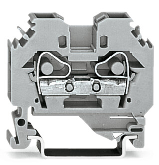 WAGO GmbH &amp; Co. KG Durchgangsklemme 0,2-6mmq grau 282-101
