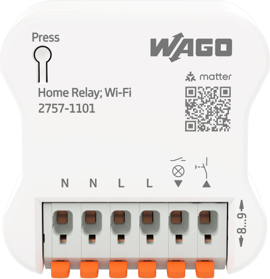WAGO GmbH &amp; Co. KG Elektronischer Schalter 1DI/1DO,16 A, weiß 2757-1101