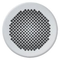 VAILLANT Design Abdeckblende rund Durchmesser 125 mm Square weiß