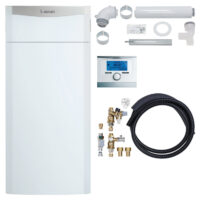 VAILLANT Paket 1.399/5 ecoCOMPACT VSC146 VRC 700/5, Set bauseits, Luft/Abgas Starr