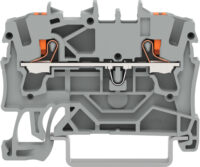 WAGO GmbH & Co. KG 2-Leiter-Durchgangsklemme 2,5qmm, grau 2202-1201
