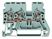 WAGO GmbH & Co. KG Durchgangsklemme 0,08-2,5mmq grau 870-681