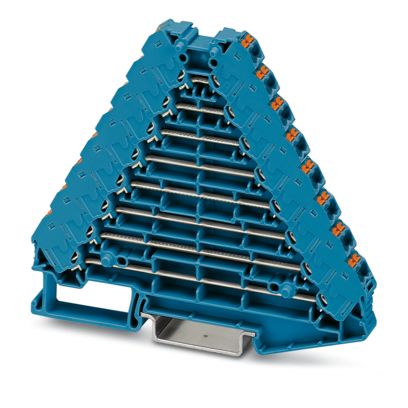 Phoenix Contact Rangierverteiler 0,14-2,5qmm, 2-polig PTRV 8 BU/BU
