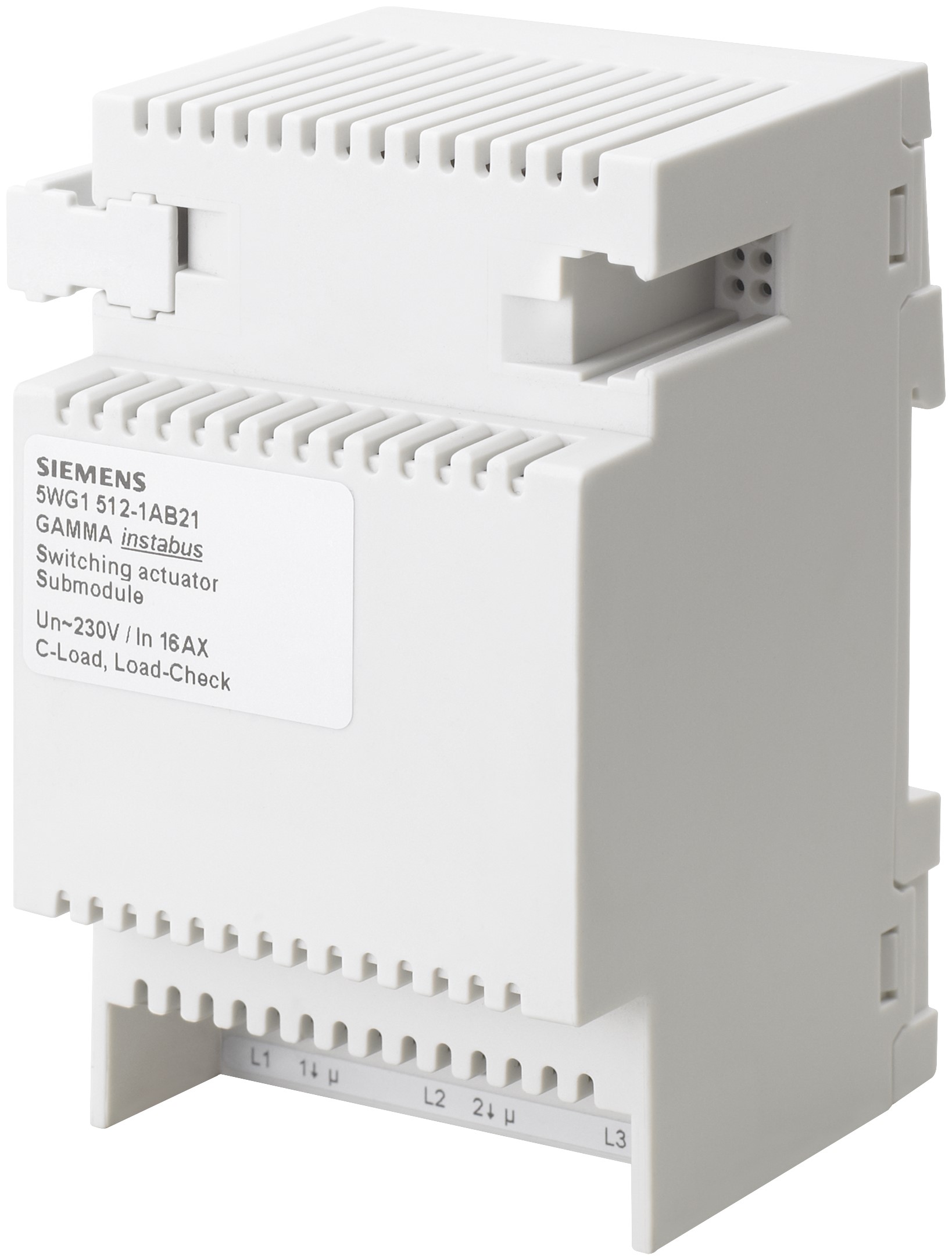 Siemens Siemens Dig Industr. Schaltaktor Erweiterung N 512/21 3X 5WG1512-1AB21