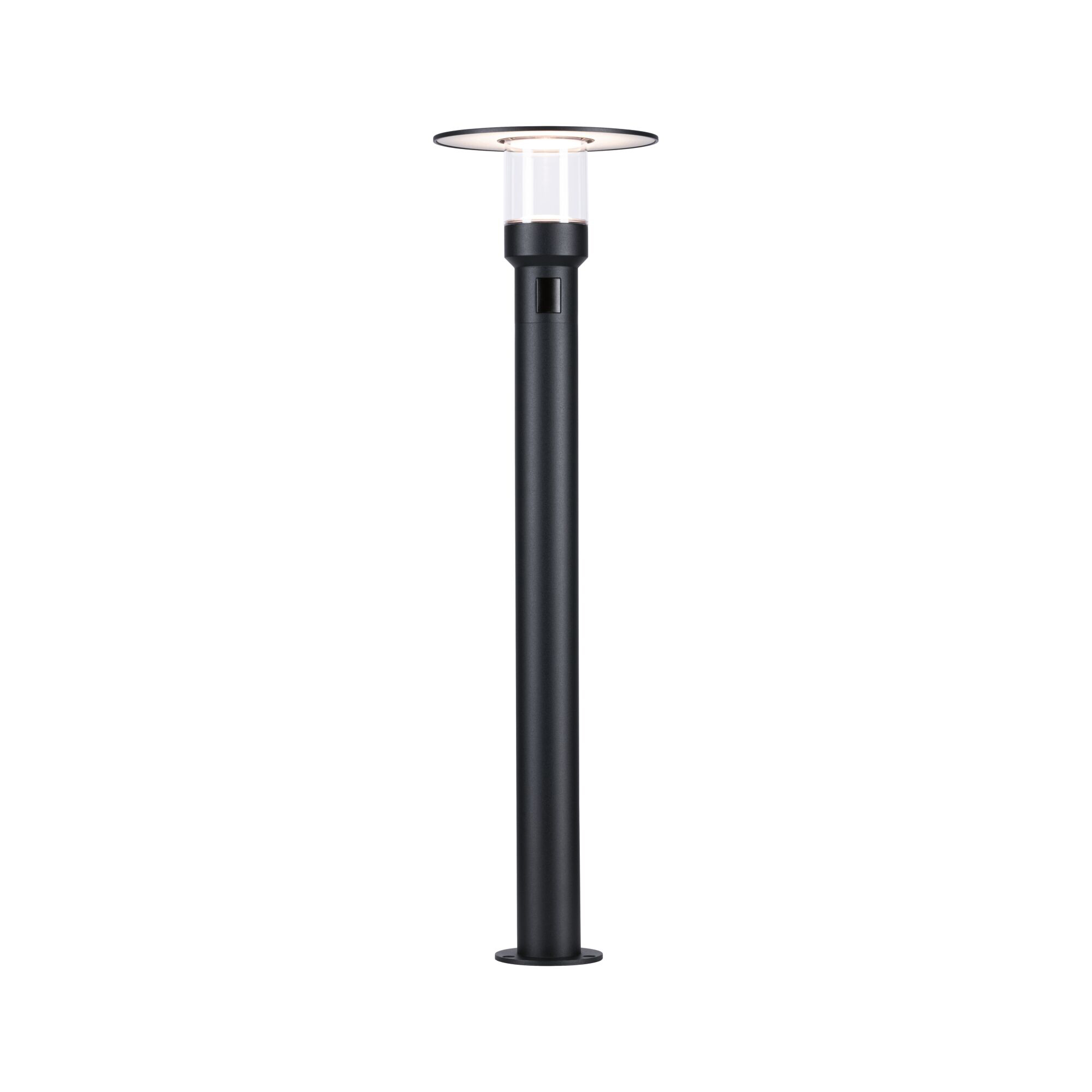 PAULMANN LED-Pollerleuchte 11,5W IP44 Sienna 948.35 3000K 400lm anthrazit Aluminium