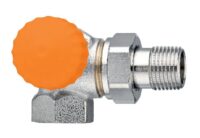 Thermostat-Ventilunterteil Eclipse, Winkeleck/links, DN 15