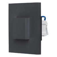 EVN Lichttechnik LED-Wandeinbauleuchte 3000K IP44 anthrazit LQ41802AD