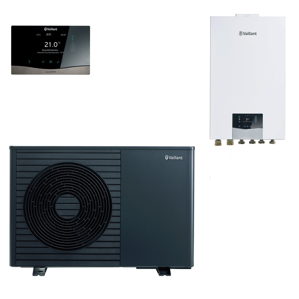 VAILLANT Paket 4.1100 aroTHERM pro /7.1 VWL 55/7.1 A 230V mit VWZ MEH 97/7