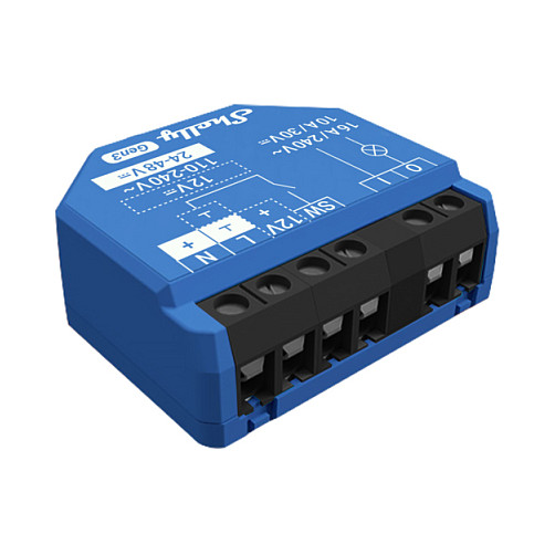 Shelly Shelly Relais "1 Gen3" max 16A WLAN BT