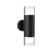 PAULMANN LED-Badleuchte 9,5W 3000K 460lm Kame 795.60 schwarz