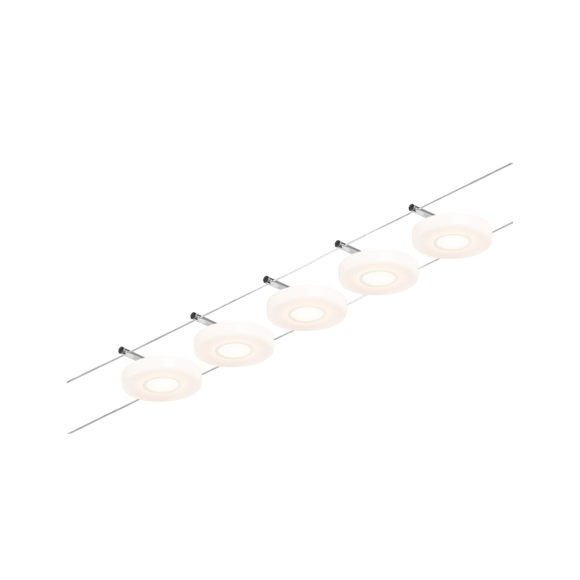 Paulmann PAULMANN LED-Anbaustrahler 5x4,5W Konverter DiscLED 944.26 5LEDs chr 3000K weiß 300lm