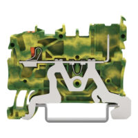 WAGO GmbH & Co. KG 1-Leiter/1-Pin-PE-Basiskl. Drücker,2,5mm²,gnge 2222-1207