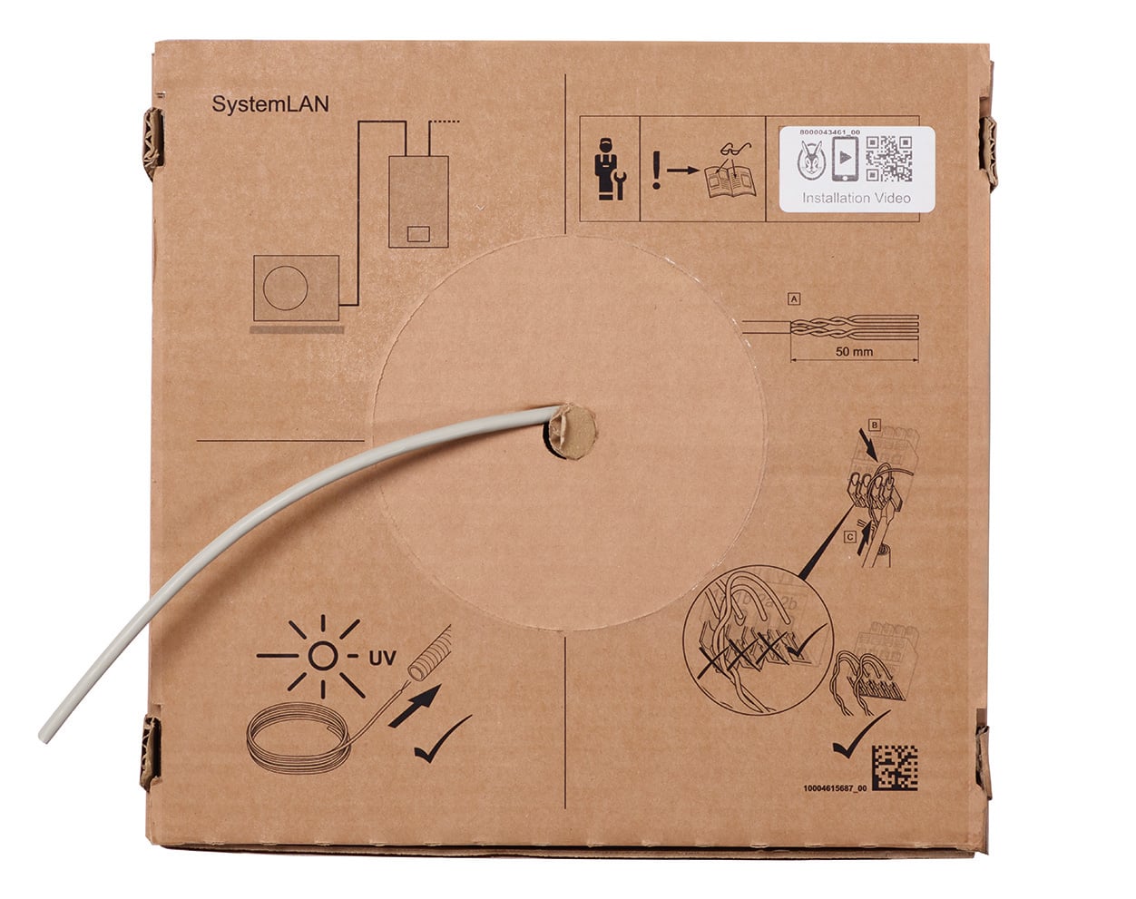 Vaillant VAILLANT SystemLAN Kabel 100m für iQconnect Systeme