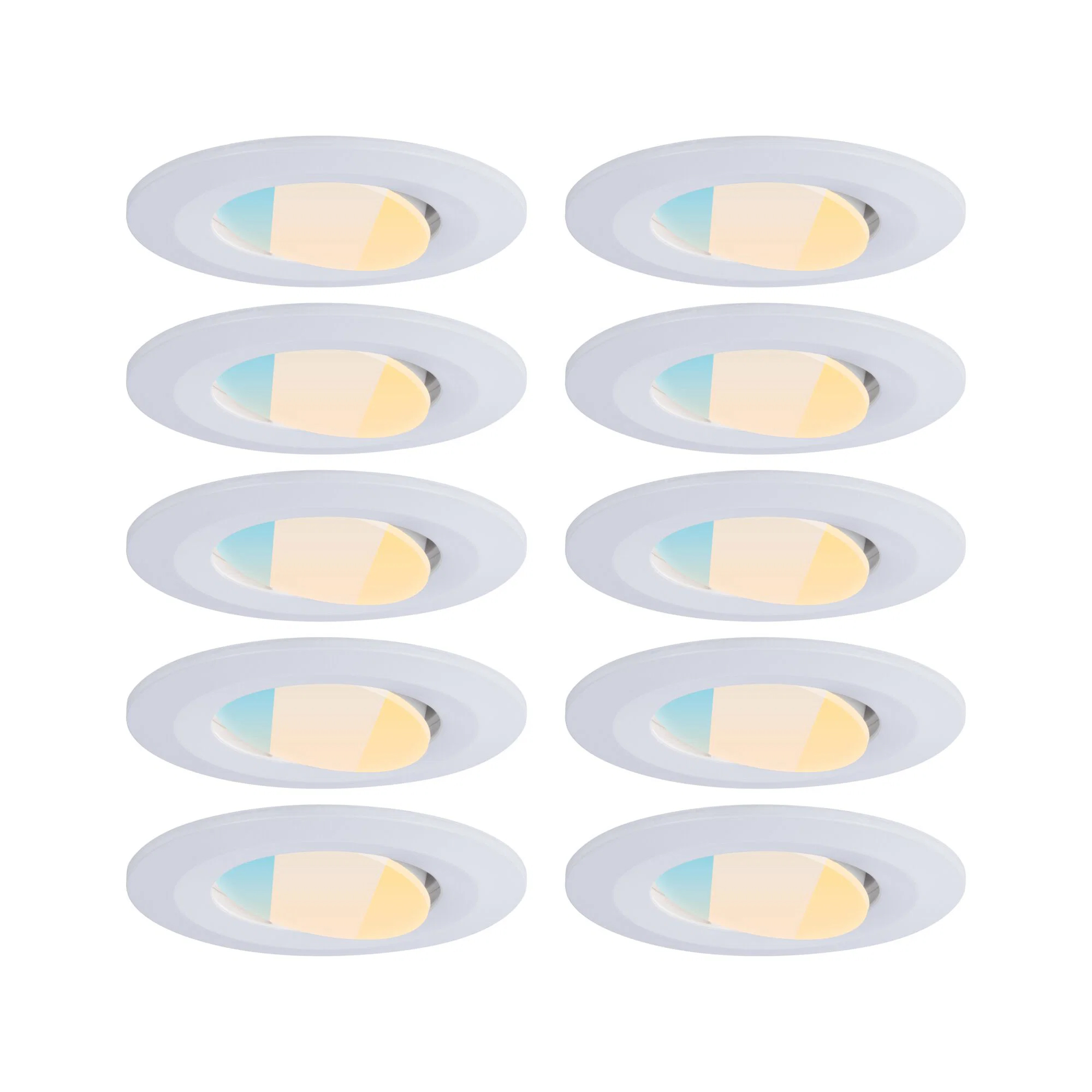 Paulmann PAULMANN LED-Einbaustrahler 50W Konverter weiß Calla 98197 10LEDs 3000-6500K weiß 4300lm