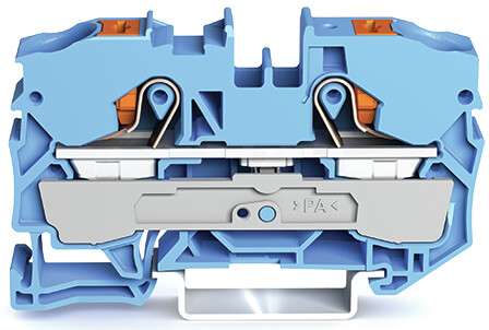 WAGO GmbH &amp; Co. KG 2-Leiter-Durchgangsklemme 10qmm, blau 2210-1204