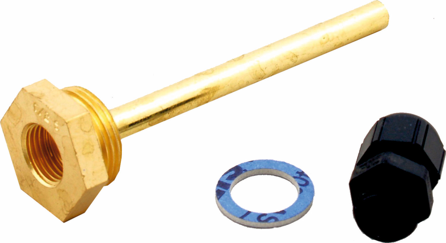 Kollektortauchhülse 3/4" mit PG-Zugentlastung und Dichtung