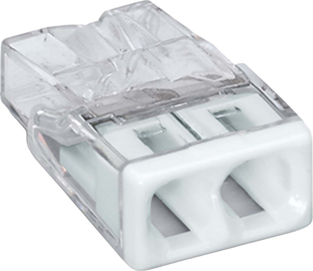 WAGO GmbH &amp; Co. KG Verbindungsdosenklemme 2x 0.5-2.5 weiß 2273-202