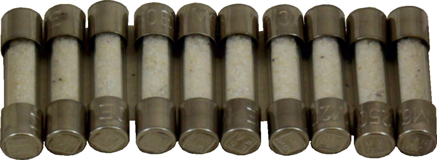 Feinsicherung 6,3A, Mittelträge für R12, R16, R32