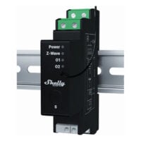 Shelly Relais "Wave" Hutschiene Pro Shutter Relais Rollladenaktor Z-Wave