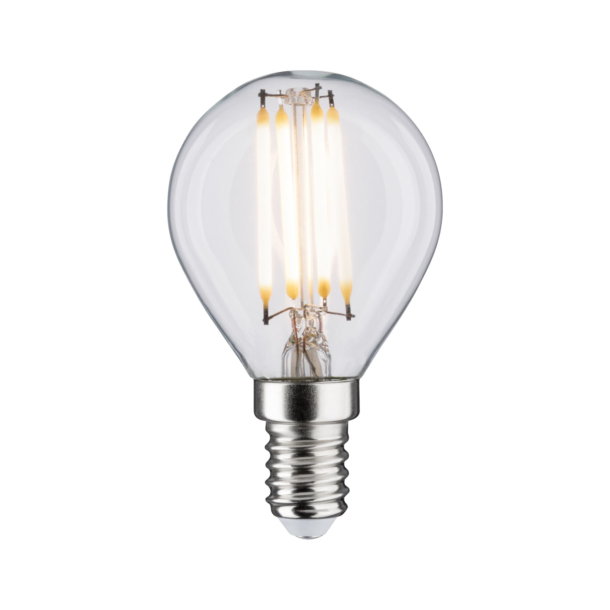 Paulmann PAULMANN LED-Kugellampe FM E14 ST35 5W F 287.39 2700K weiß 432lm kl dimmbar AC 230V
