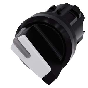 Siemens Siemens Dig Industr. Knebelschalter 22mm, rund, schwarz 3SU1002-2BC60-0AA0