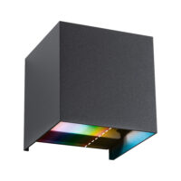 PAULMANN LED-Wandanbauleuchte 7W 150lm Cybo ZB 948.47 2000-6500K RGBW anthrazit