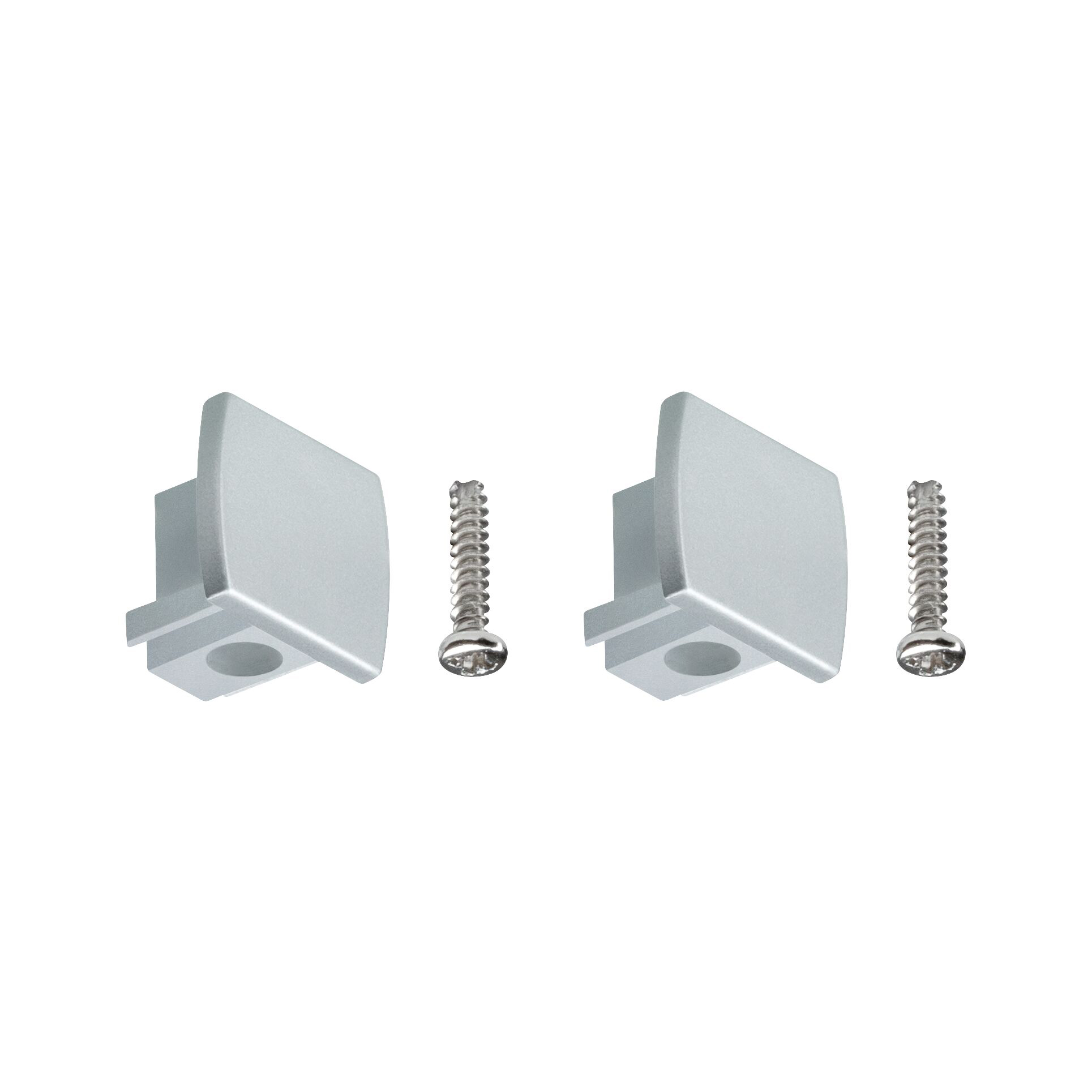 PAULMANN Endkappe chr Kunststoff L21mm B13mm URail 954.96 H18mm