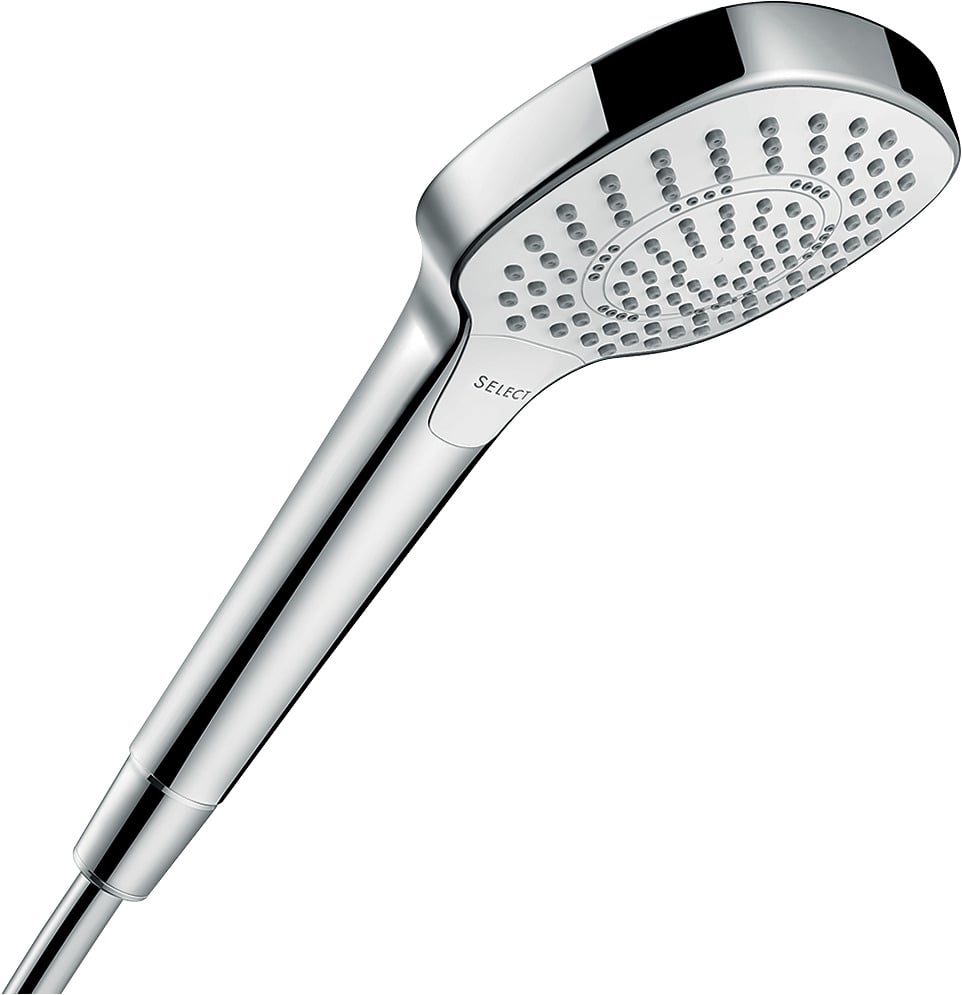 HANSGROHE Handbrause Croma Select E Mult weiss/chrom