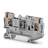 Phoenix Contact Durchgangsreihenklemme 0,14-4qmm, 5,2mm, grau PT 2,5-TG