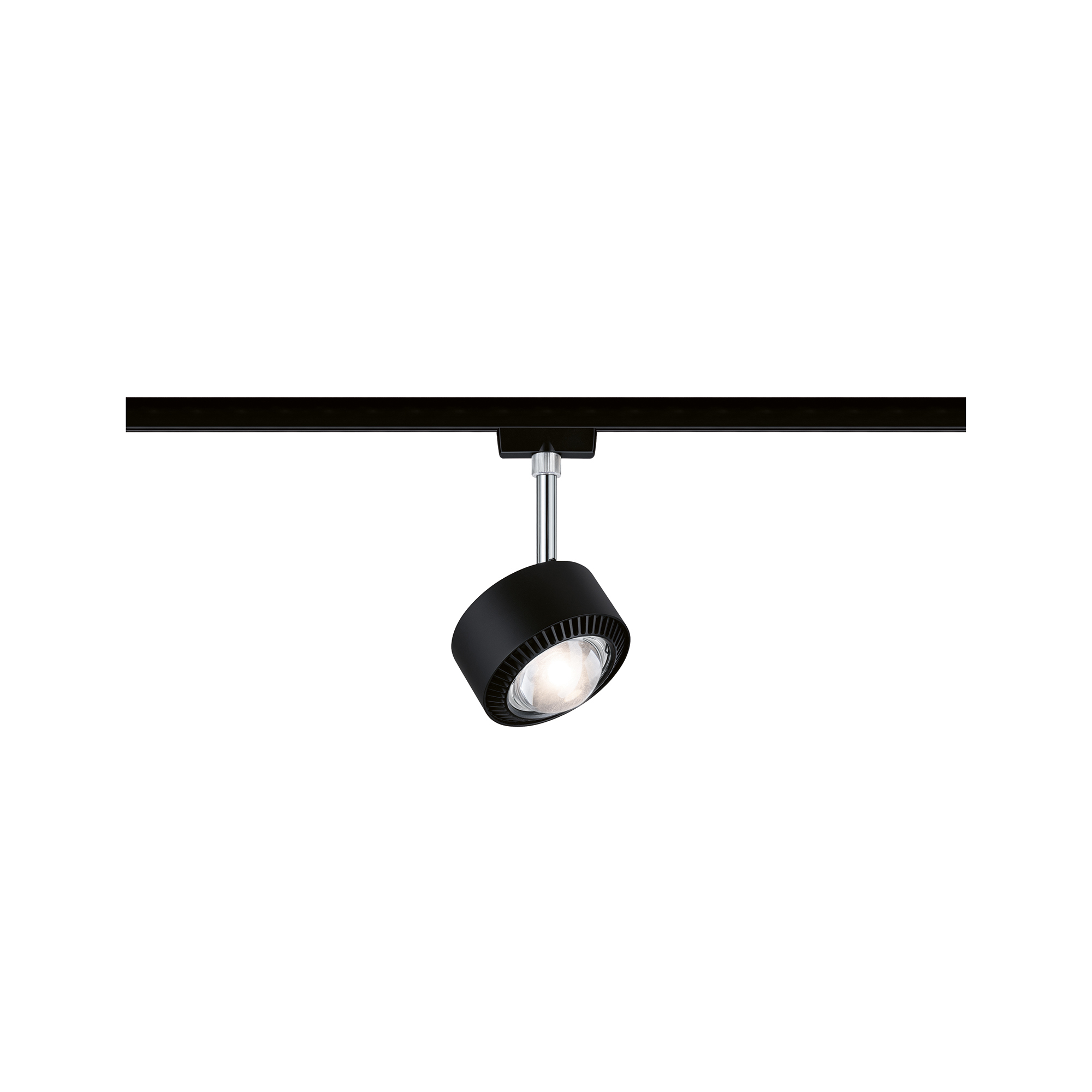 Paulmann PAULMANN LED-Schienenstrahler 8W Konverter schwarz Aldan 968.12 1LED 4000K weiß 800lm schwarz matt
