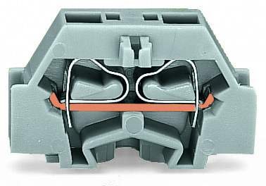 WAGO GmbH &amp; Co. KG 2-L.Klemme 0,08-2,5mmq grau 261-301